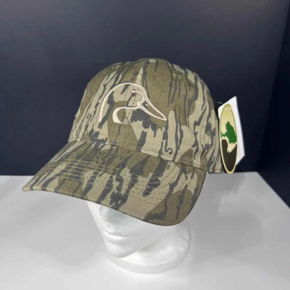 NWTs Ducks Unlimited Camo Baseball Hat Tiger Stripe Camouflage Adjustable Cap